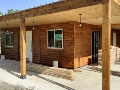 Vivienda tradicional prefabricada de Tu Cassa entregada e instalada en el terreno del cliente