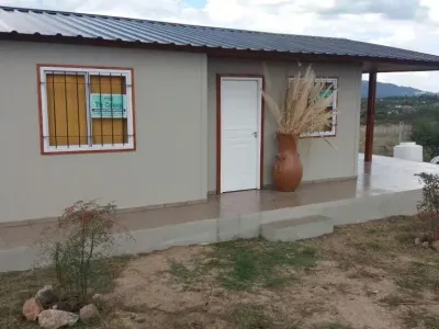 Vivienda tradicional prefabricada de Tu Cassa entregada e instalada en el terreno del cliente