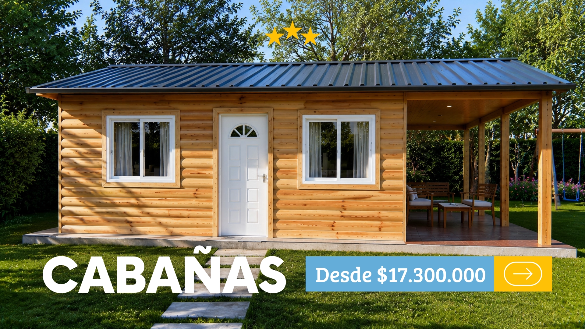 Cabañas desde $17.300.000
